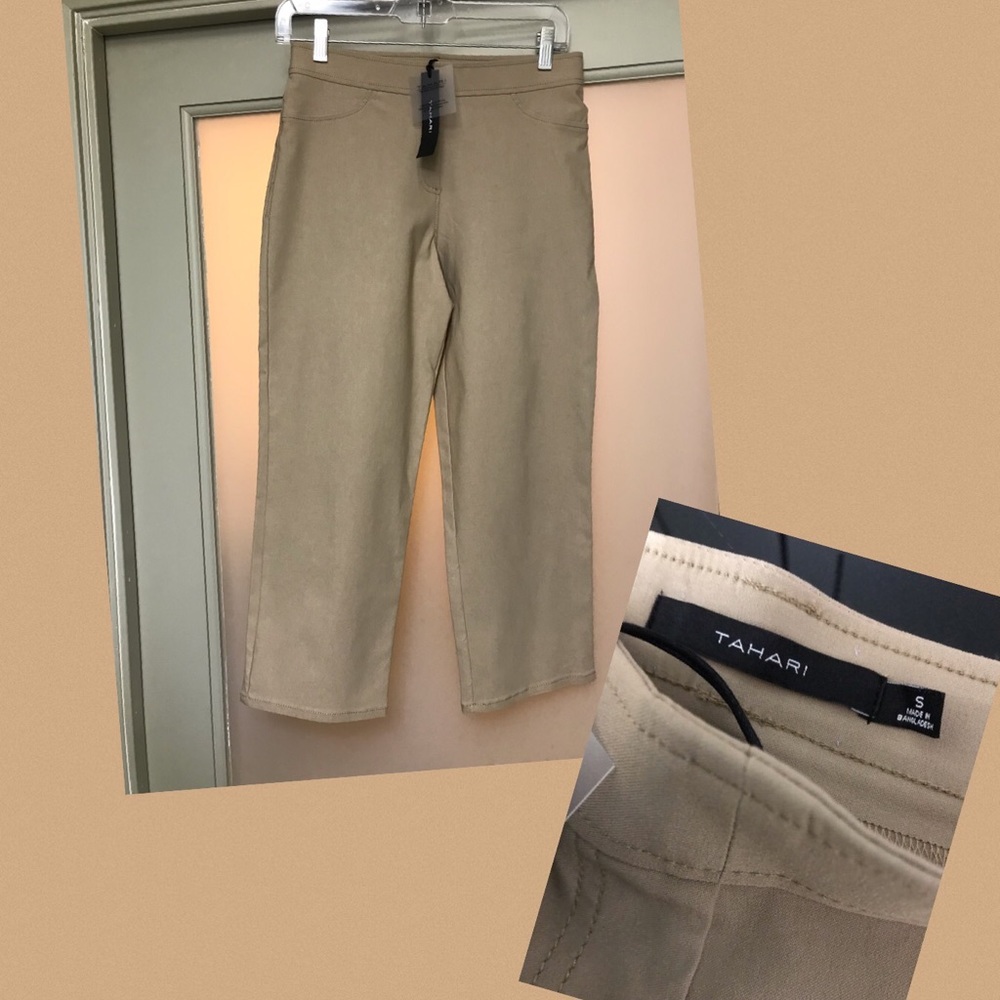 Tahari Khaki Capris
